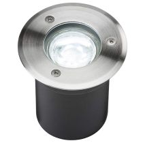 MLA Knightsbridge 230V IP65 3W LED Stainless Steel Recessed Ground Light 6000K