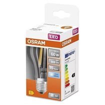 Osram 6.5W-60W E27 Fil A60 4K 806lm Non-Dim