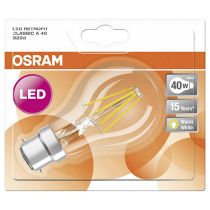 Osram LED Retrofit Classic GLS 4W B22 2700K