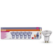 Osram Parathom 3.4W Dimmable LED GU10 Spot 36D 4000K 5 Pack