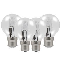 Philips 28w BC Halogen Golf Ball - 4 PACK
