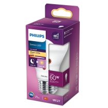 Philips Consumer Sensor LED 7.5w Frosted E27 GLS/A60 827