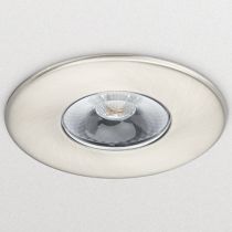 PHILIPS CORELINE 8W 2700K IP65 SATIN CHROME RECESSED FIXED SPOT 32°