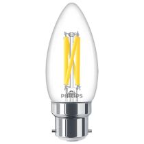 Philips Master LED 3.4W Candle DimTone/WarmGlow B22/BC