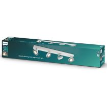 Philips MyLiving 531744816 Clockwork Aluminium 4 Bar