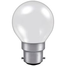 Polaris 40W Incandescent BC Opal Golf Ball Bulb 10 Pack