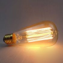 POLARIS ST64 40W Vintage Dimmable 27000K Squirrel Cage Bulb
