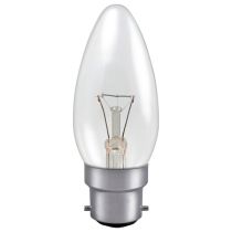 Professional 25W Clear BC Candle