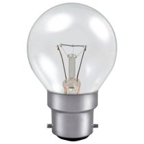 Professional 25W Clear Golf Ball Lamp BC