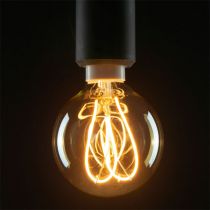 SegulaLED Vintage Line 50523 4w Globe 80 Curved Loop Gold E14 140lm 2200K Dimmable
