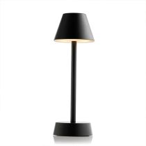 Lightsave Sofia Empire Cordless Table Lamp Black