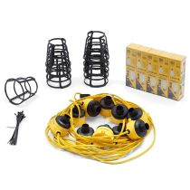 Stanley 22m Festoon Lights 10 X 10W GLS/A60 (240V)
