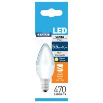 Status 5.5W LED Candle SES 2700K