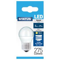 Status Led 4W ES GolfBall 2700K