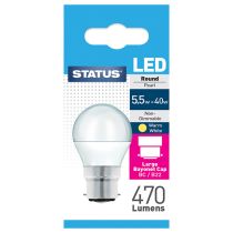 Status Led 5.5W BC GolfBall 2700K