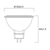 Sylvania RefLED Superia Retro 7.5W LED Dimmable MR16 6500K Daylight