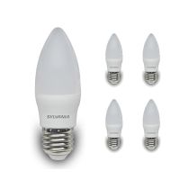 Sylvania Toledo 5W Frosted LED Candle Bulb 2700K (4 Pack)