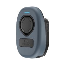 SyncEV Electric Vehicle Blue Grey Wall Charger Front Cover