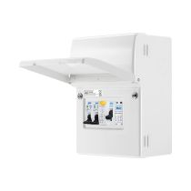 SyncEV White Internal 100A Main Switch, 40A B Curve MCB Type 2 SPD