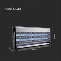 V-TAC 11182 2 x 20W Electronic Insect Killer