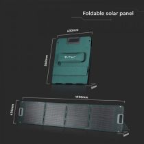 VTAC 2 x 120W Foldable Solar Panel for Portable Power Station