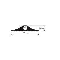 Vulcascot Industrial F Cable Protector - Black 9m