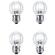 28W E27 P45 Halogen Golf Ball - 4 PACK