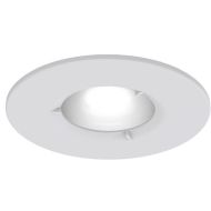 Ansell Edge GU10 IP65 Fire Rated Downlight Matt White