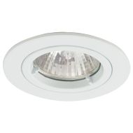 Ansell Twistlock GU10 Die-Cast Downlight Matt White