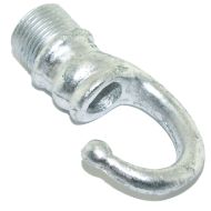 Galvanised Steel Conduit Screwed Male Hook - 20mm