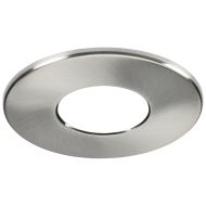 Knightsbridge Brushed Chrome Fixed Bezel for SpektroLED Evo Downlights