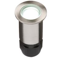 MLA Knightsbridge IP67 24V Small Stainless Steel Ground Fitting 4 x White LED