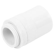 PVC Conduit Male Adaptor - 20mm White 