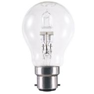 Sylvania 70W Halogen B22 GLS Clear - 10 PACK