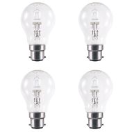 Sylvania 70W Halogen B22 GLS Clear - 4 PACK