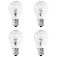 Sylvania 70W Halogen E27 GLS Clear - 4 PACK