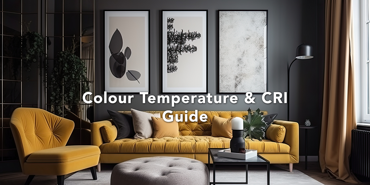 image of a domestic living room with ambient lighting