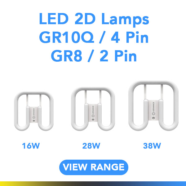 led 2d cfl replacement lamps