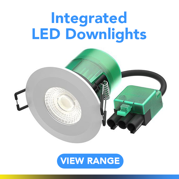 Integrated LED downlights