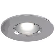 Ansell Edge GU10 IP65 Fire Rated Downlight 50W - Chrome