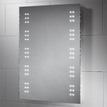 Ava LED Battery Operated Mirror 700x500x30 Cool White