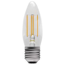 Bell 4W Dimmable Filament LED Clear Candle ES/E/27