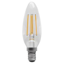 Bell 4W Dimmable Filament LED Clear Candle SES/E14