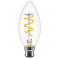 GE LED FILAMENT HELIAX CANDLE 3.5W B22/BC 2000K DIMMABLE