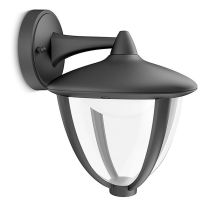 Philips Robin 4.5W Black LED Outdoor Wall Light