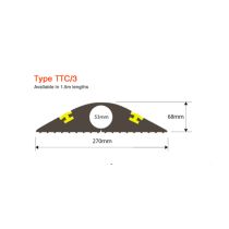 Vulcascot TTC/3 Temporary Traffic Calming Cable Protector - 1.5m