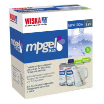 Wiska MPGel Plus 2 x 0.5l Transparent Insulating Gel, 2 Components Silicone Gel for Fillings and Sealings