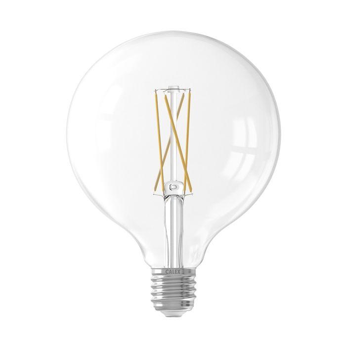 Calex LED LongFilament Globe Lamp 240V 6W E27 G125 2300K Dimmable