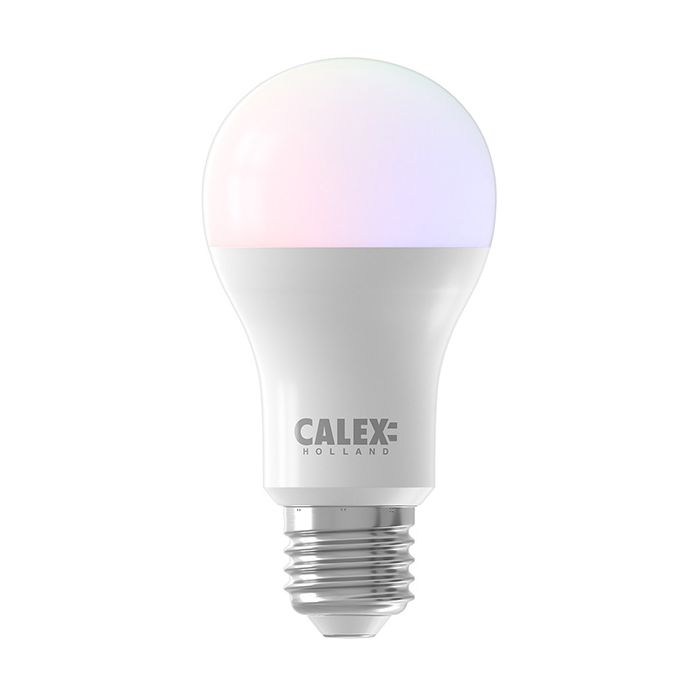 Calex Smart RGB Standard LED lamp 8.5W 2200-4000K Dimmable E27