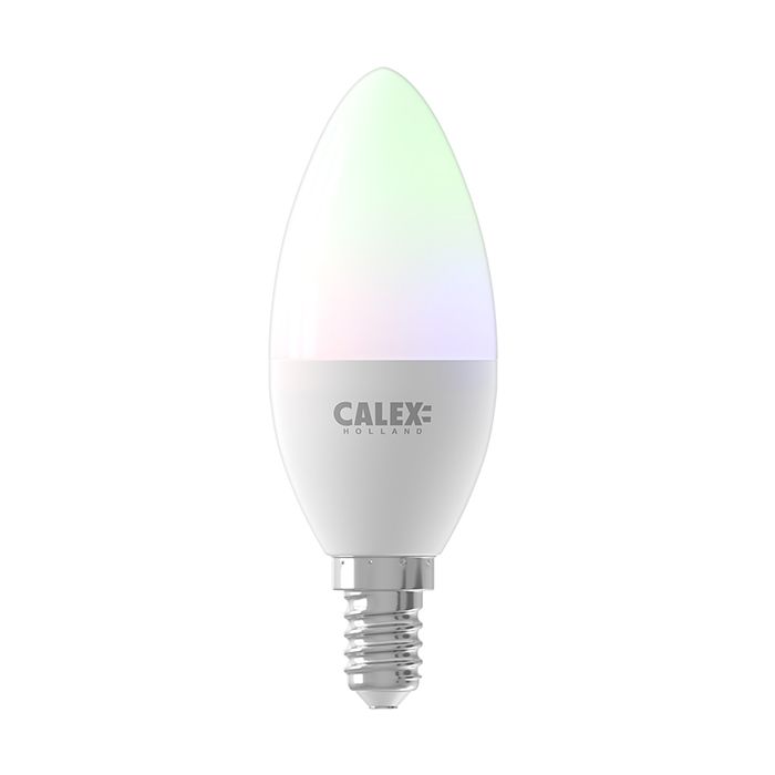 Calex Smart RGB Candle LED lamp 5W 2200-4000K Dimmable